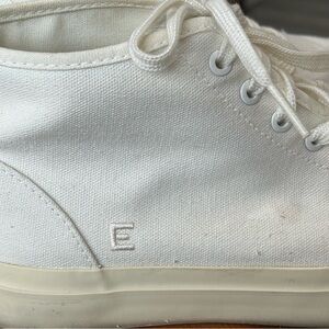 Everlane High Top The Forever Canvas White Sneakers Women’s Sz 7.5 Mens Sz 5.5